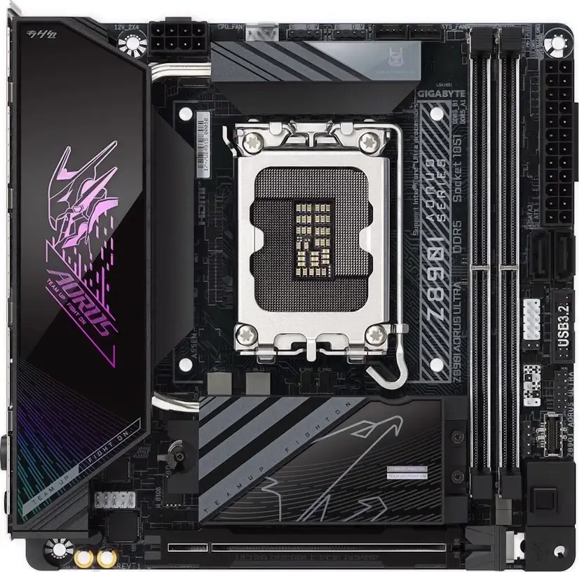 Montaje Placa Base Gigabyte Z890I AORUS ULTRA Gaming PC Hortaleza